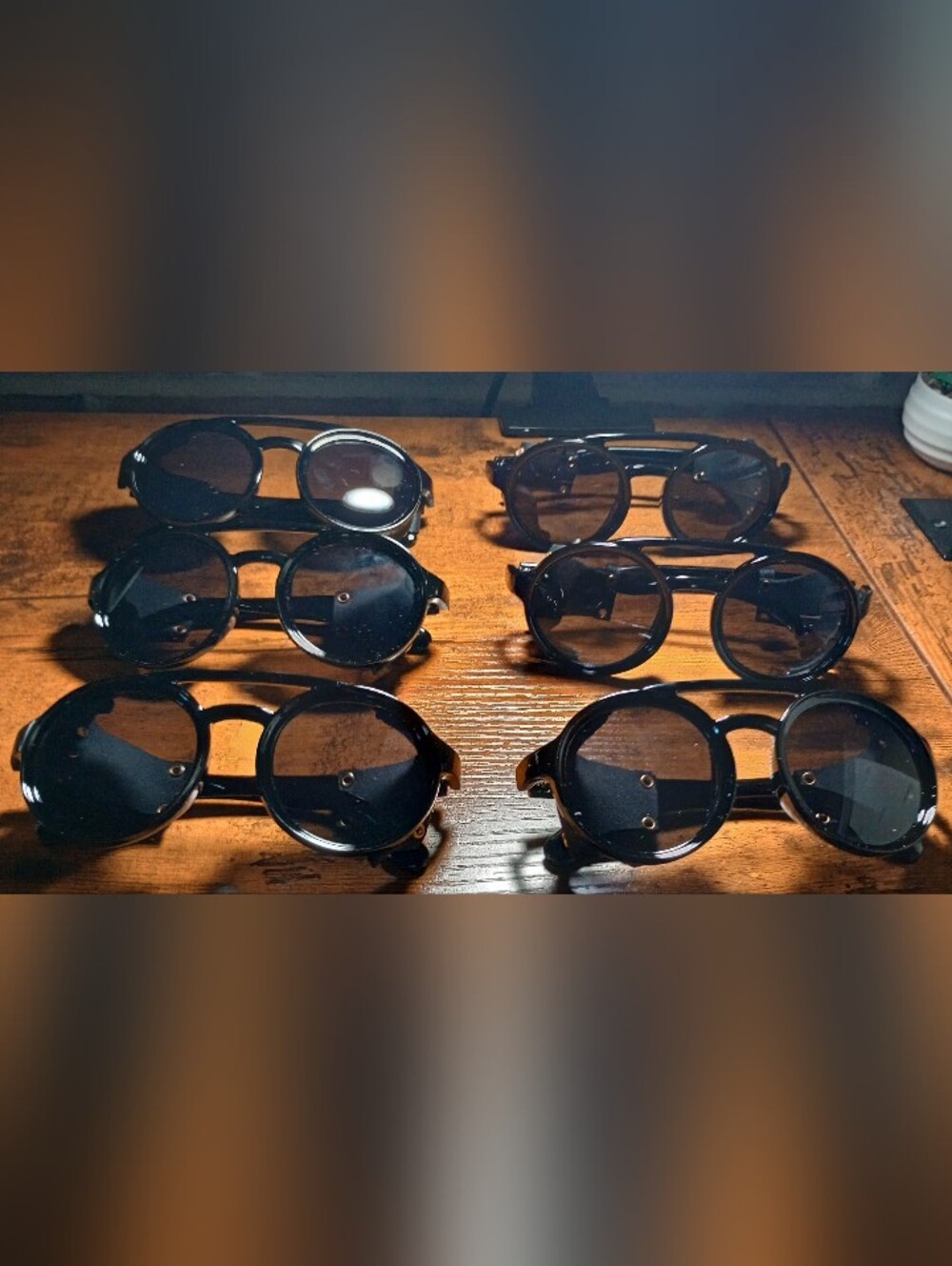 Steam Punk Unisex Glasses Bundle Of 6 NWT
